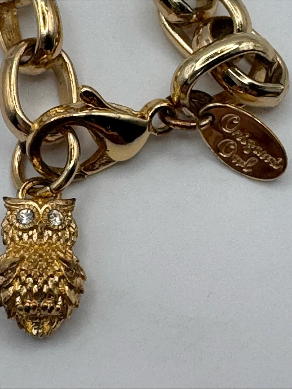 ORIGAMI OWL™️ Gold-Tone Floating Locket Bracelet W/ Charms